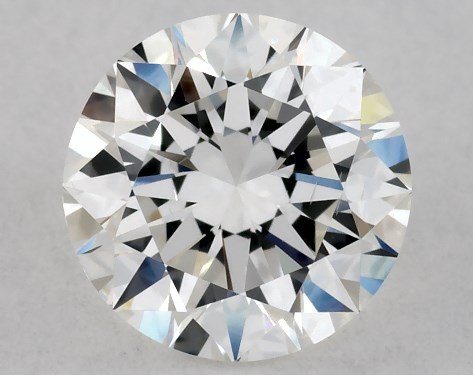 GIA 0.80 Carat H-SI1 Excellent Cut Round Natural Diamond
