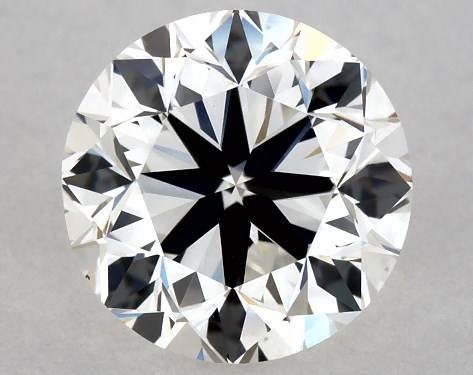 GIA 1.01 Carat H-VS1 Very Good Cut Round Diamond