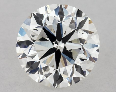 GIA 1.00 Carat H-VVS2 Very Good Cut Round Natural Diamond