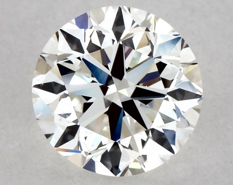 GIA 1.00 Carat H-VS2 Very Good Cut Round Natural Diamond