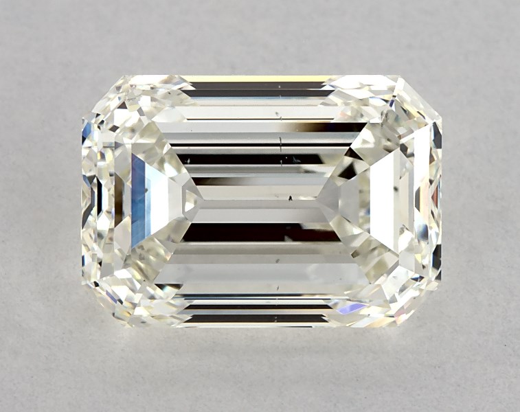 3.51 carat emerald diamond, I VS2