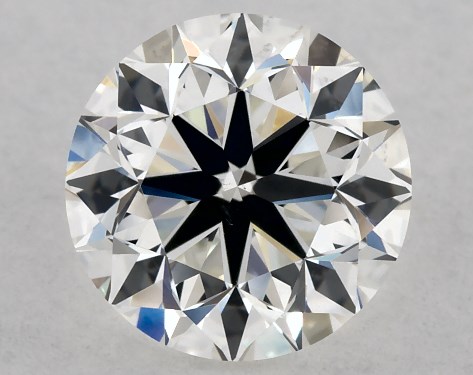 GIA 1.00 Carat H-VS2 Very Good Cut Round Diamond
