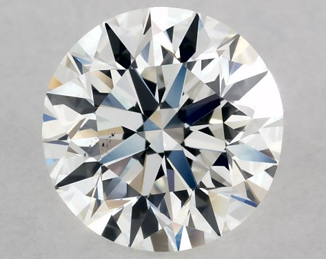GIA 1.00 Carat H-VS2 Excellent Cut Round Natural Diamond
