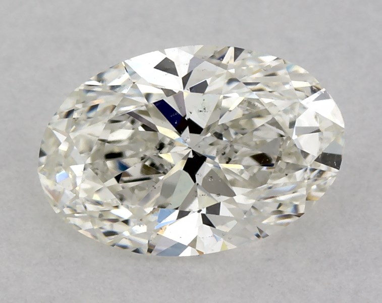 0.6 carat oval diamond, I SI1