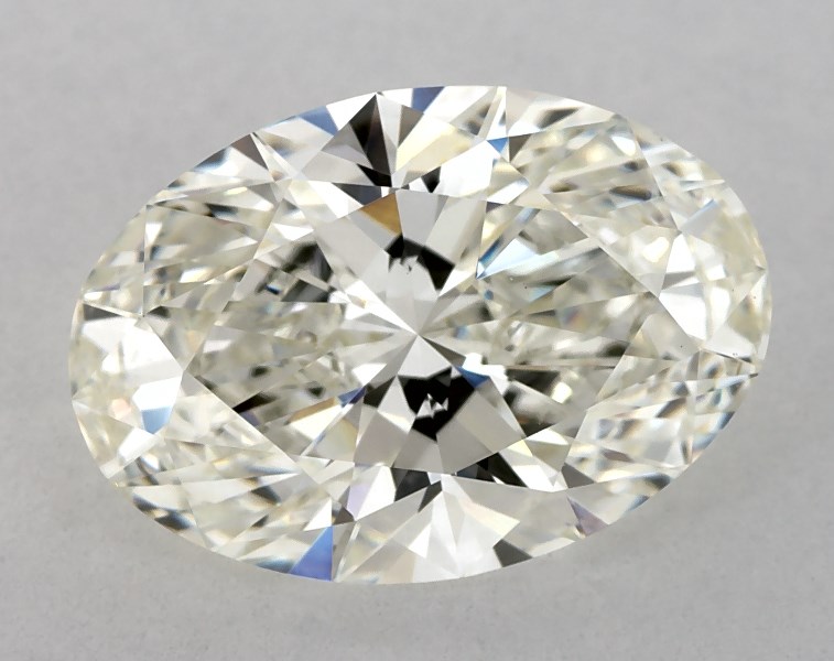 3.05 carat oval diamond, H VS1
