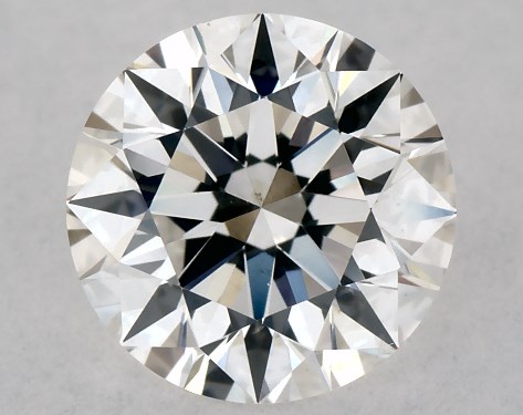 GIA 0.82 Carat H-SI1 Excellent Cut Round Natural Diamond