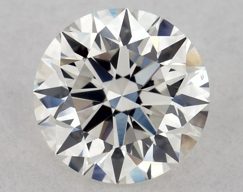 GIA 0.75 Carat H-SI1 Excellent Cut Round Natural Diamond