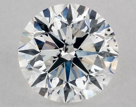 GIA 1.01 Carat H-SI2 Very Good Cut Round Natural Diamond