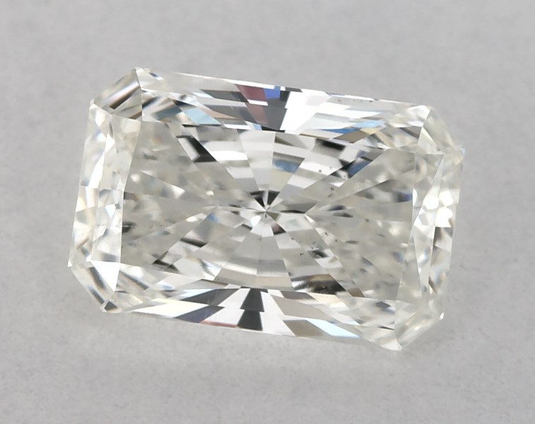 0.71 carat radiant diamond, H SI1