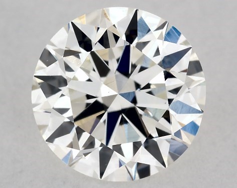 GIA 1.00 Carat H-VS2 Very Good Cut Round Natural Diamond