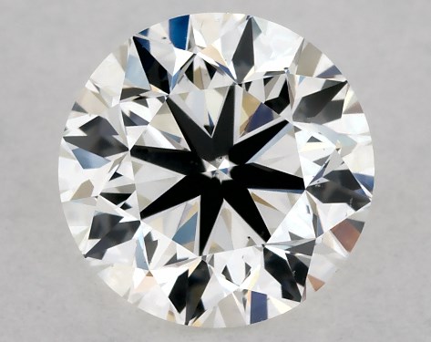 GIA 1.00 Carat H-VS2 Very Good Cut Round Natural Diamond