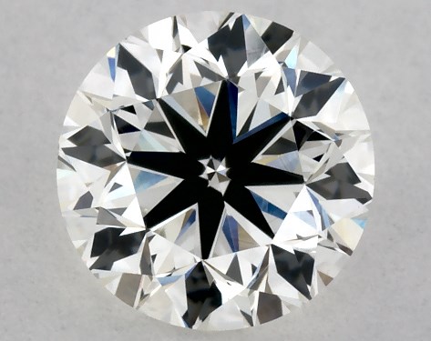 GIA 1.00 Carat H-VS2 Very Good Cut Round Natural Diamond