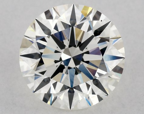 GIA 1.00 Carat J-VS2 Excellent Cut Round Natural Diamond