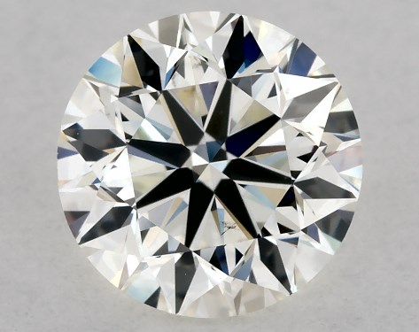 GIA 1.00 Carat K-VS2 Very Good Cut Round Natural Diamond