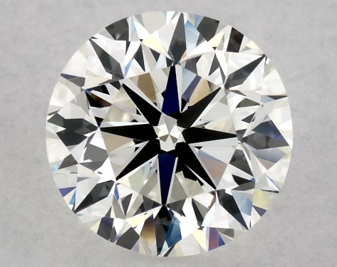 GIA 1.00 Carat H-VVS2 Very Good Cut Round Natural Diamond