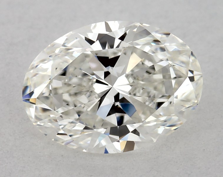 0.91 carat oval diamond, G SI1