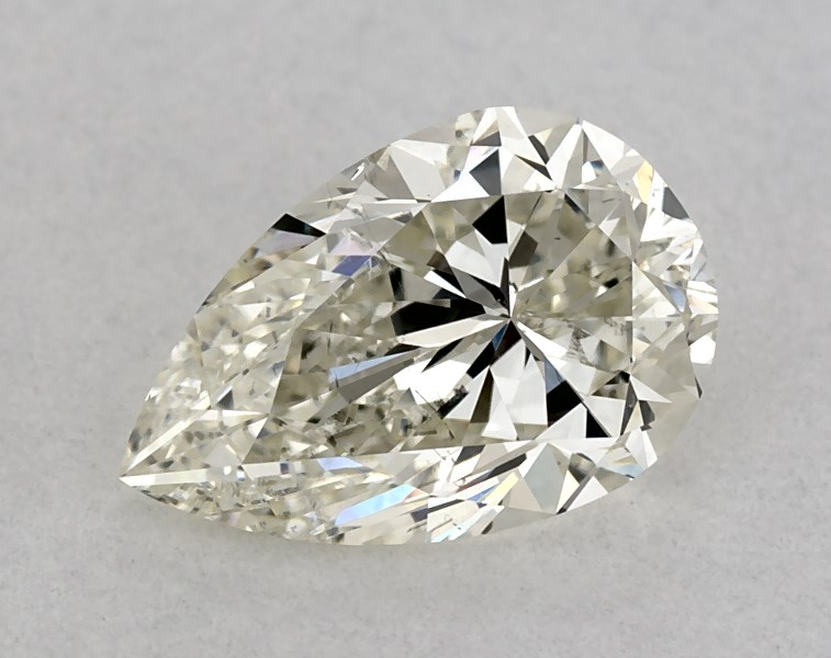1 carat pear diamond, I SI1