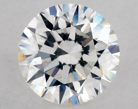 GIA 1.00 Carat F-SI2 Excellent Cut Round Natural Diamond