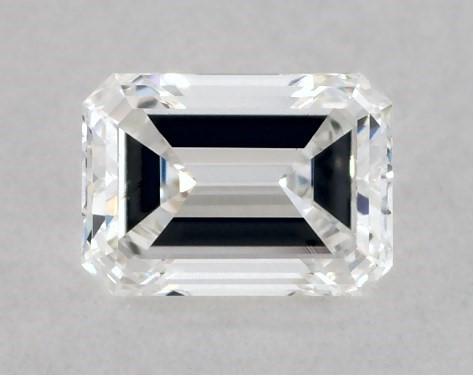 GIA 0.38 Carat F-VS2 Good Cut Emerald Natural Diamond