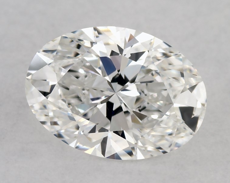 0.74 carat oval diamond, E VS1