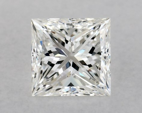 GIA 1.03 Carat H-VS2 Ideal Cut Princess Natural Diamond