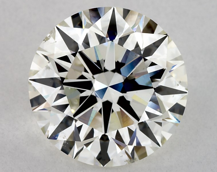 4.52 carat round diamond, I SI1