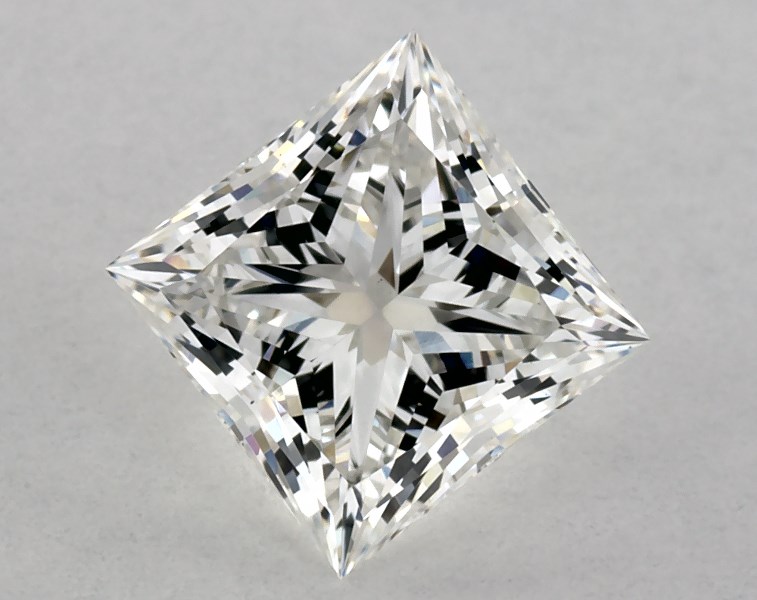 1.1 carat princess diamond, F VS1