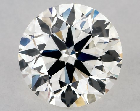 GIA 1.00 Carat J-VS2 Excellent Cut Round Natural Diamond