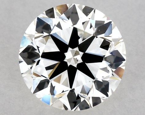 GIA 1.00 Carat H-VS2 Very Good Cut Round Natural Diamond