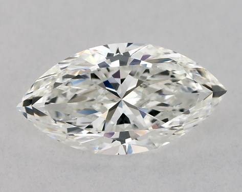 GIA 1.01 Carat H-VS2 Ideal Cut Marquise Natural Diamond