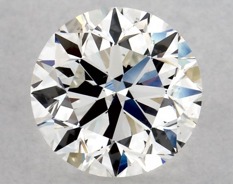 GIA 1.00 Carat H-VS2 Very Good Cut Round Natural Diamond