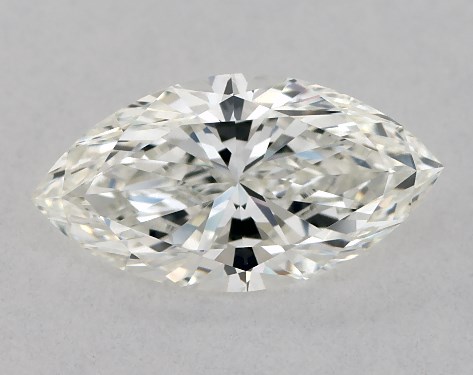 GIA 1.00 Carat H-VS2 Very Good Cut Marquise Natural Diamond