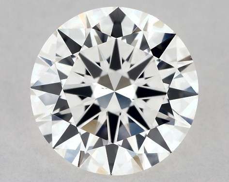 GIA 1.00 Carat H-SI1 Very Good Cut Round Natural Diamond