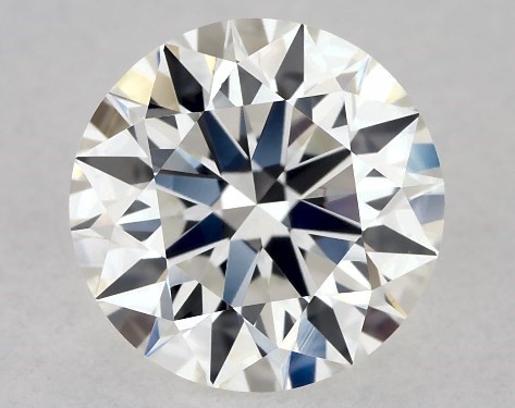 GIA 1.00 Carat H-VVS2 Very Good Cut Round Natural Diamond