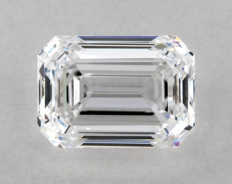 GIA 1.80 Carat D-VVS1 Ideal Cut Emerald Natural Diamond