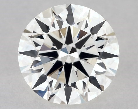 GIA 1.00 Carat H-VS1 Very Good Cut Round Natural Diamond