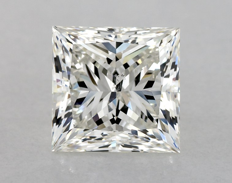 2.52 carat princess diamond, I SI1