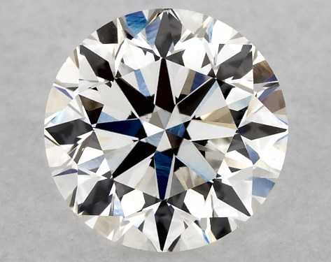 GIA 1.00 Carat H-VS2 Very Good Cut Round Natural Diamond