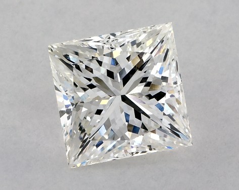 GIA 2.10 Carat G-VS1 Very Good Cut Princess Natural Diamond