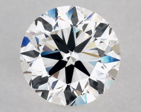 GIA 1.00 Carat H-VS2 Very Good Cut Round Natural Diamond