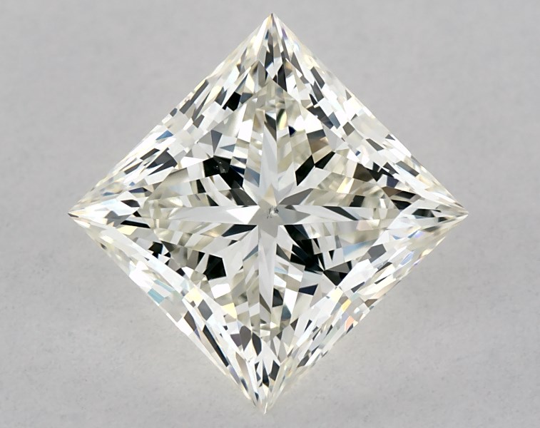 1.71 carat princess diamond, I VS2