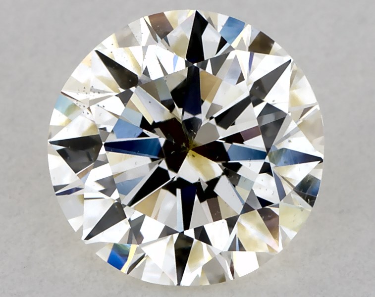 1 carat round diamond, I SI1