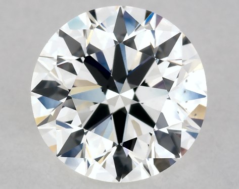 GIA 1.00 Carat H-VS2 Excellent Cut Round Natural Diamond