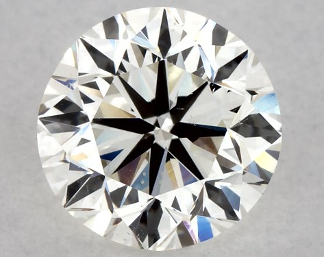 GIA 1.00 Carat I-SI1 Very Good Cut Round Natural Diamond