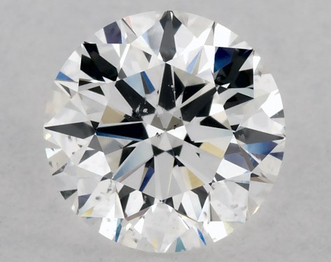 GIA 0.80 Carat E-SI1 Excellent Cut Round Natural Diamond