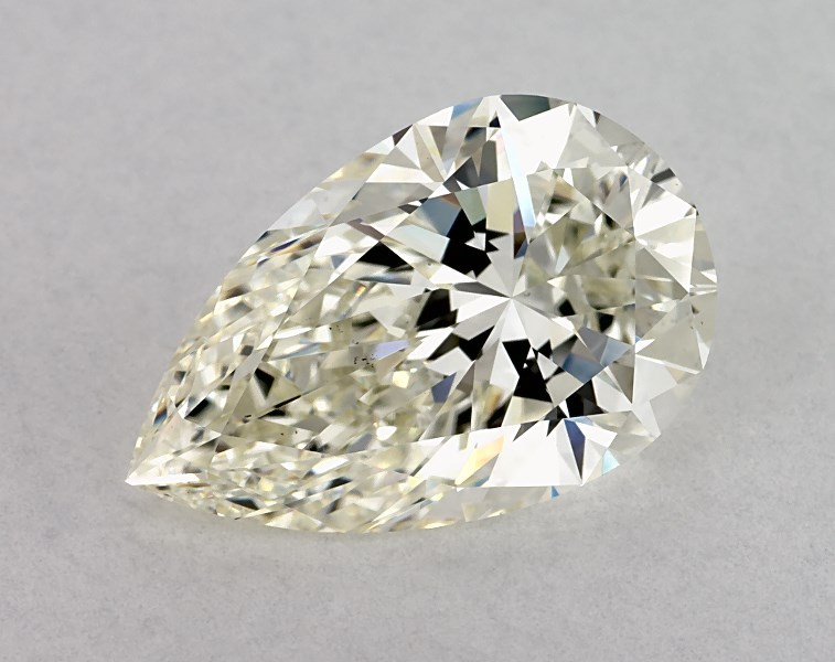 3.08 carat pear diamond, I VS2