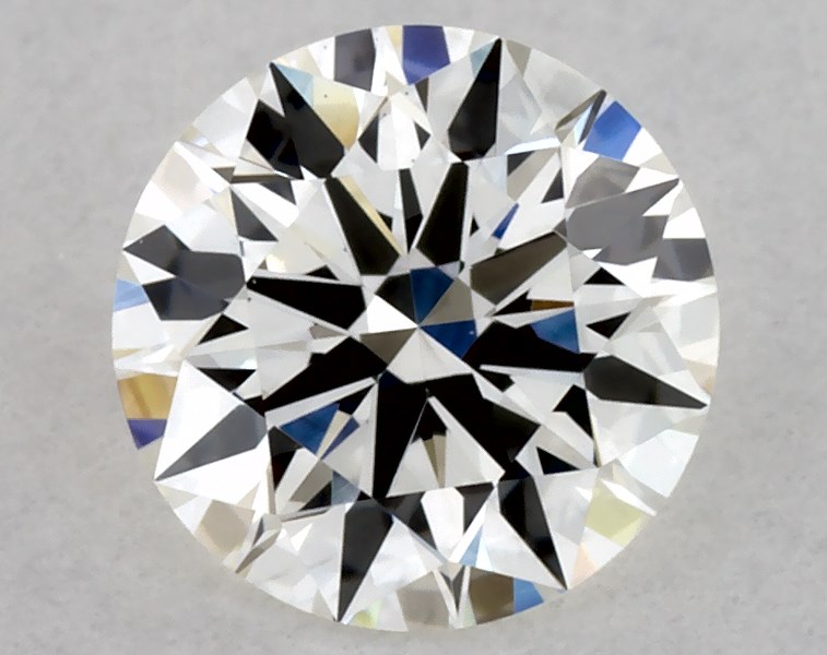 0.55 carat round diamond, F VS1