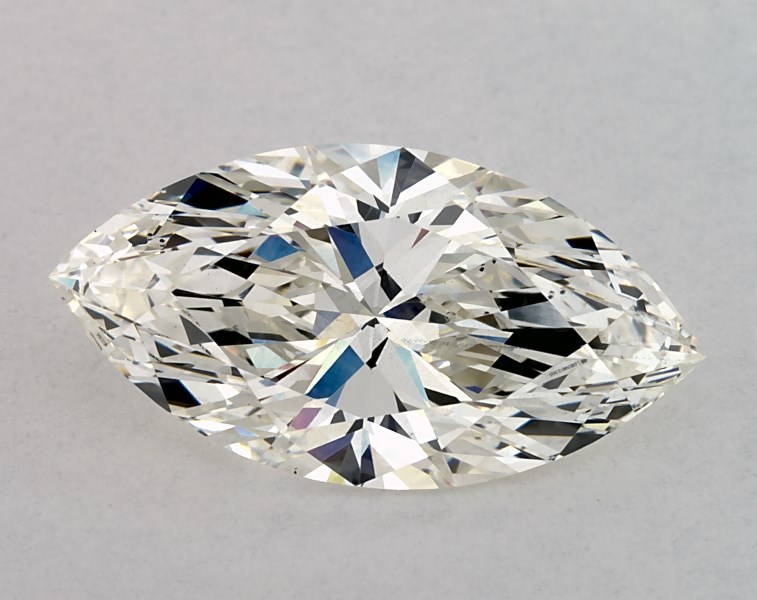 2.7 carat marquise diamond, G VS2