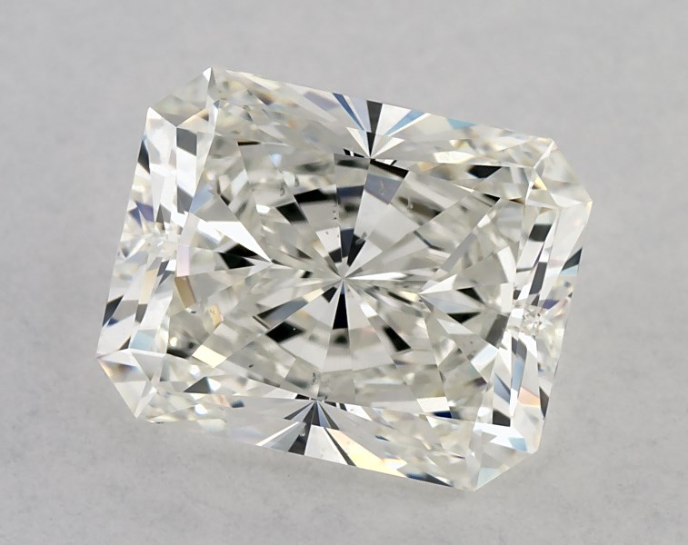 2.52 carat radiant diamond, I SI1