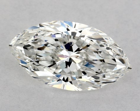 GIA 1.00 Carat G-VS2 Very Good Cut Marquise Natural Diamond